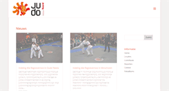 Desktop Screenshot of judoinstituutnoord.nl