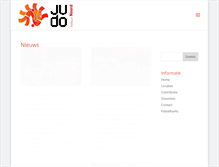Tablet Screenshot of judoinstituutnoord.nl